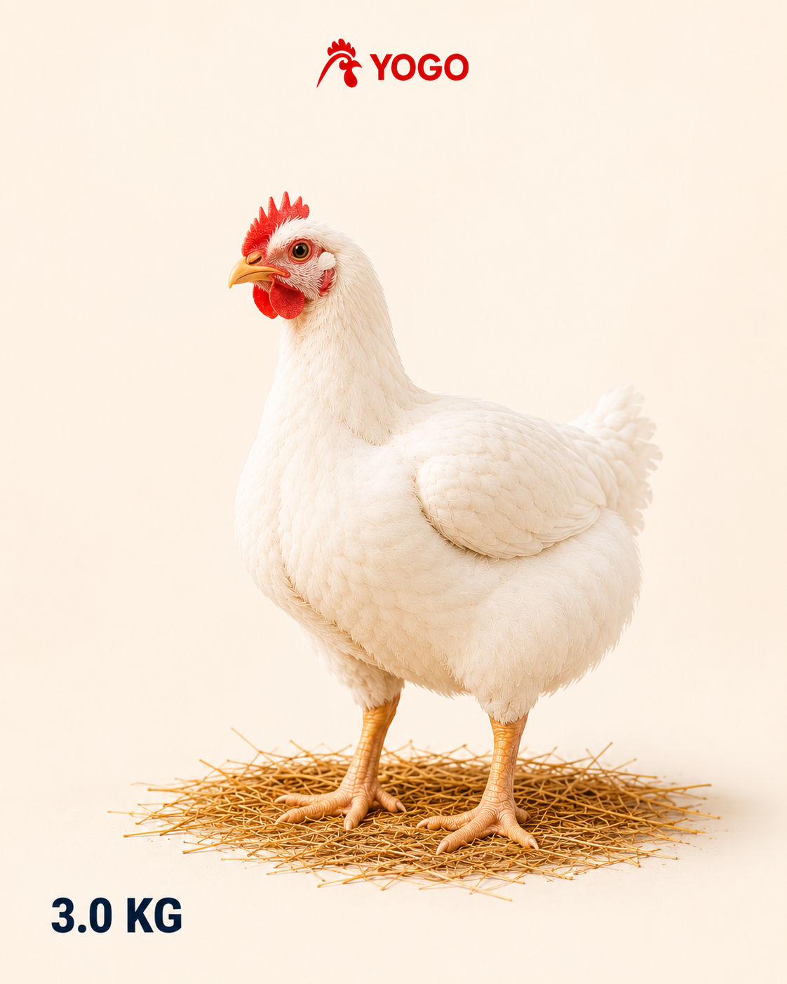 Chicken Boiler 3.0KG Live Broiler Chicken 3.0KG - Image 1