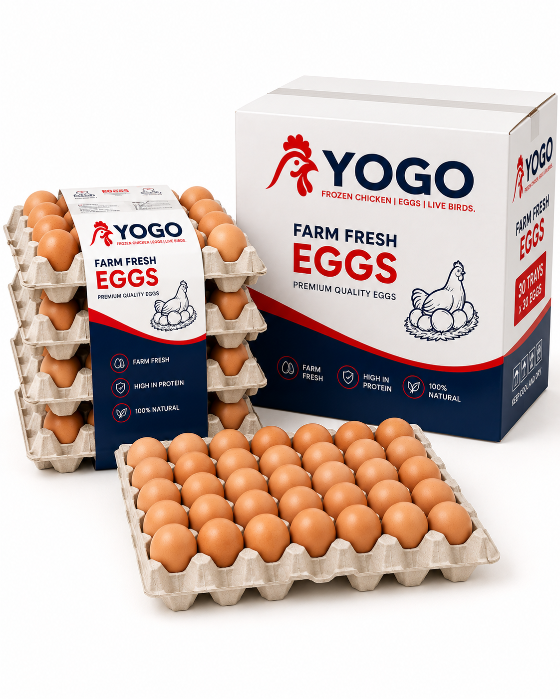 Eggs Fresh Egg Crates - Image 1