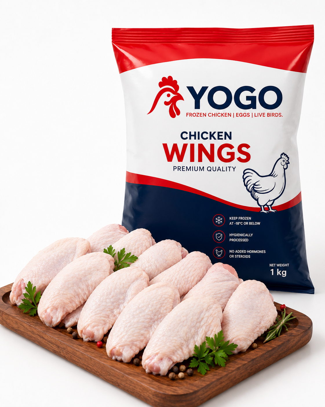 Fresh chicken wings Dressed Chicken Wings - Image 1